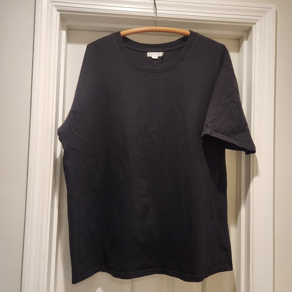 Good American Tops - Good American Classic Black Tee Heavy Weight 100% Cotton Size 3/4 Large/XL